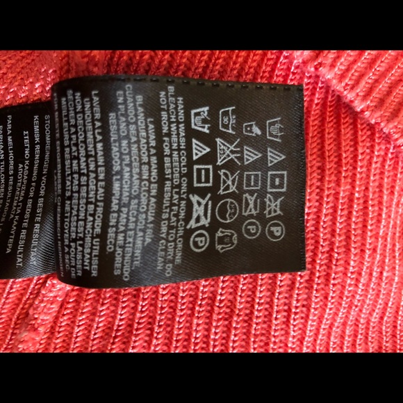 Summer short sleeved coral sweater - Picture 6 of 6